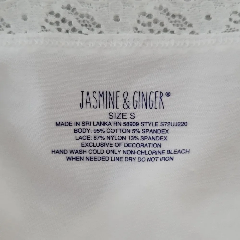 Jasmine & Ginger brand new