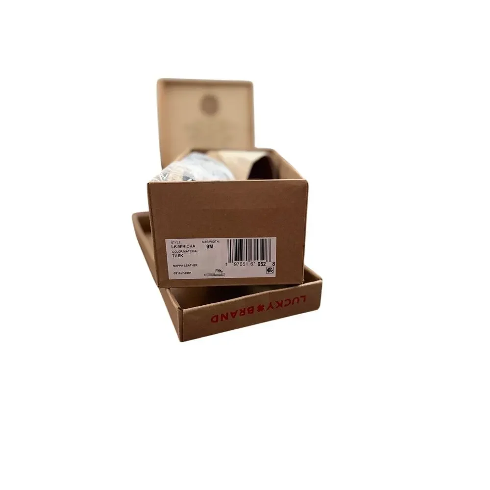 Lucky Brand 9m nib ivory