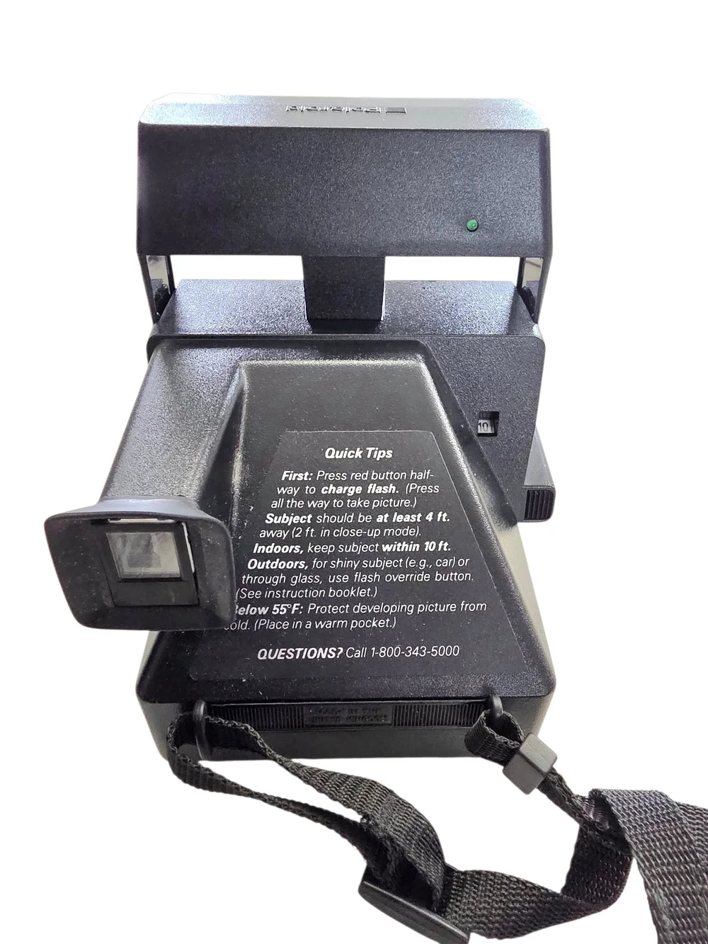 Vintage Polaroid 600 Business Edition Instant Camera - Black