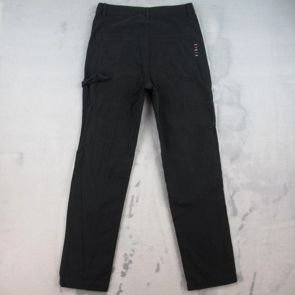 Barney Cools Mens Black Cotton Twill Straight Leg Chino Pants Size 30 BC-21-Q421