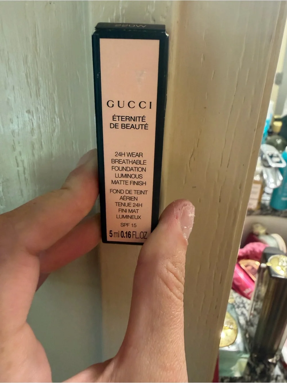 Gucci foundation trial size shade medium fair