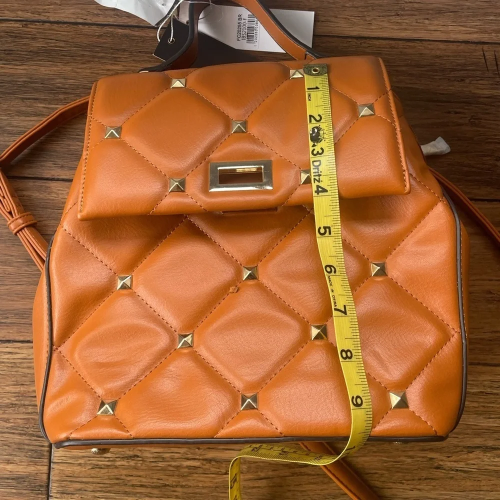 Studded🧡backpack quilted bag quilted backpack travel bag fall bag fall backpack