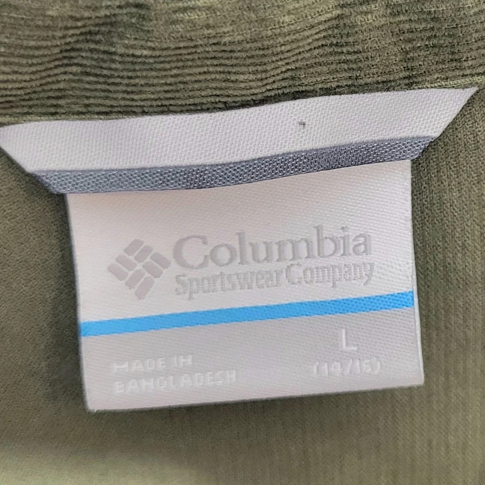 Columbia 100% cotton