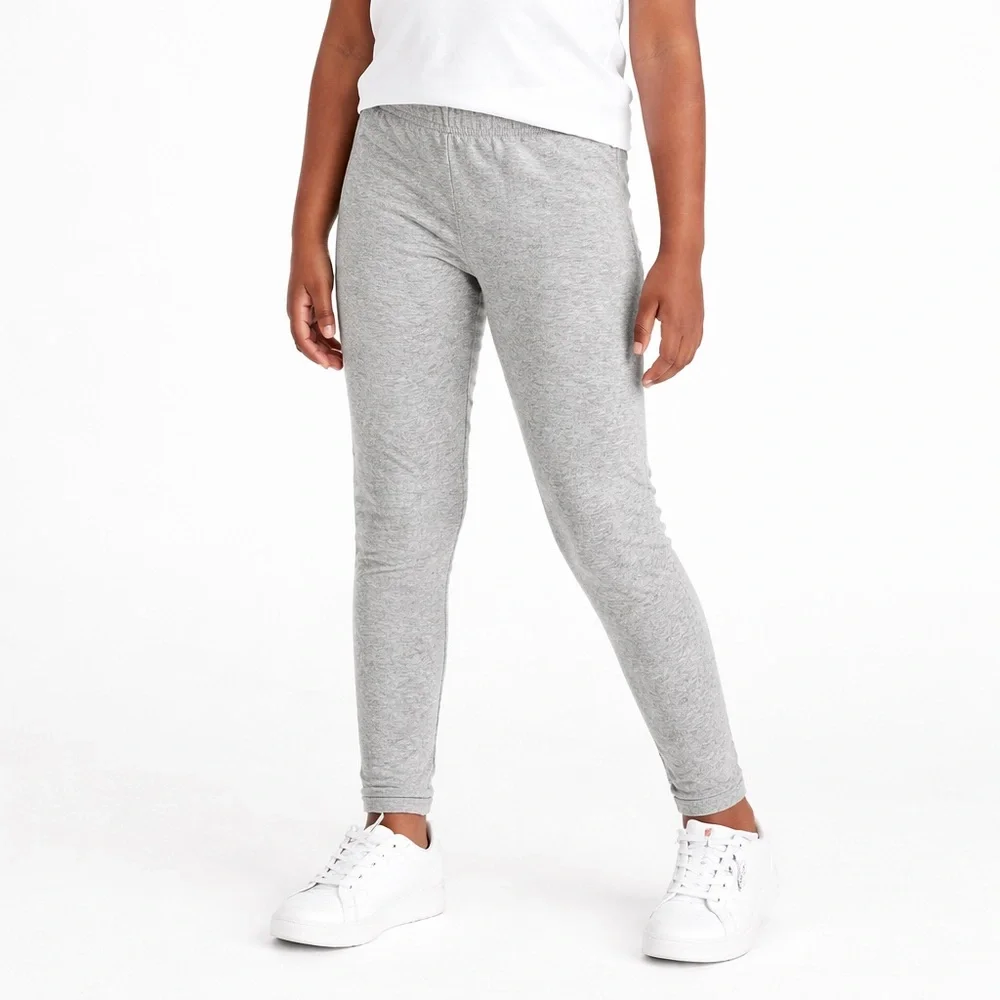 GAP Kids Gray Cotton Stretch Leggings Girls XL 12