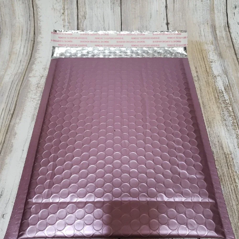 Bubble Mailers - Metallic Purple - 50 ct