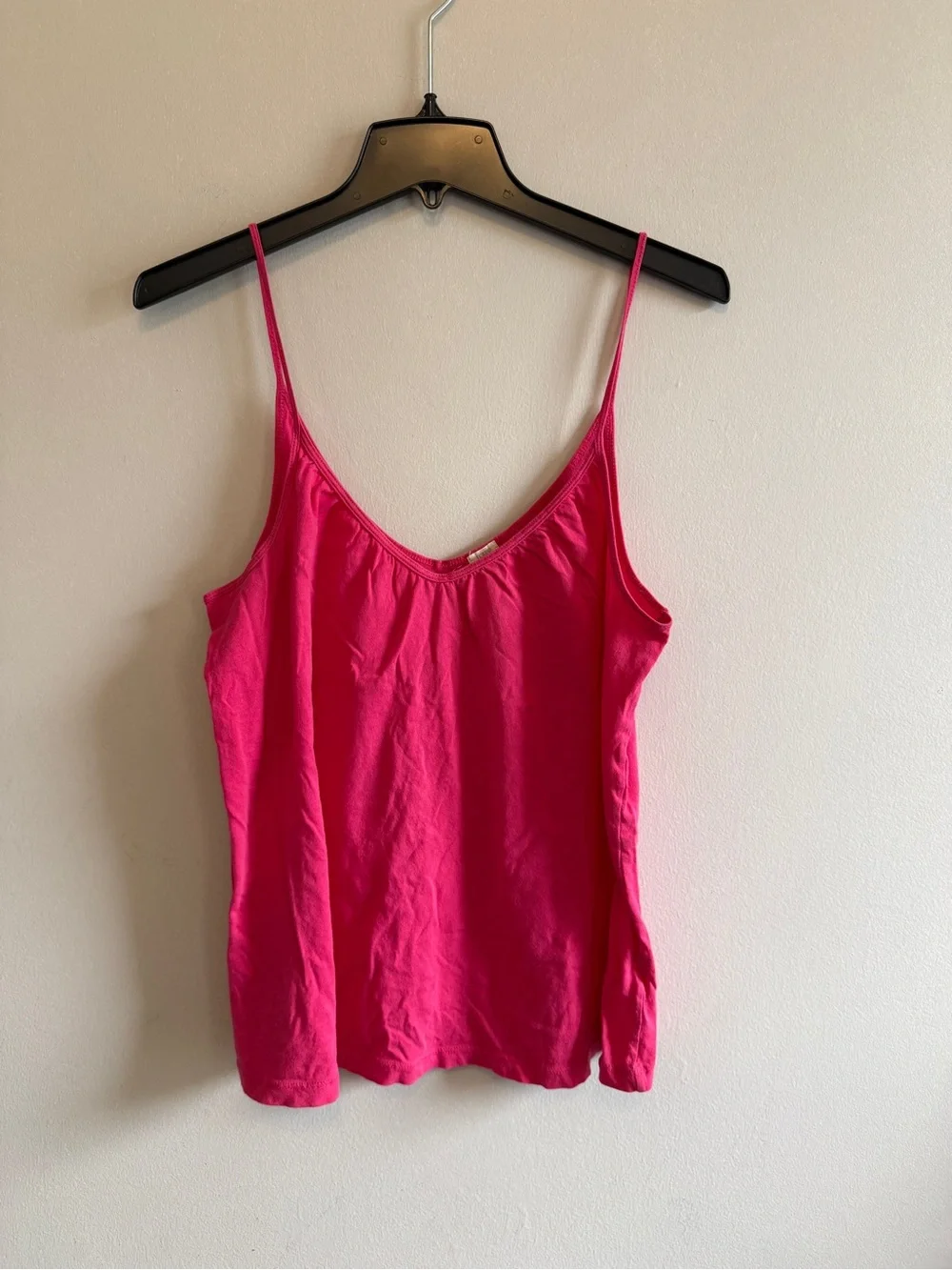 J. Crew Bright Pink Spaghetti Strap Camisole