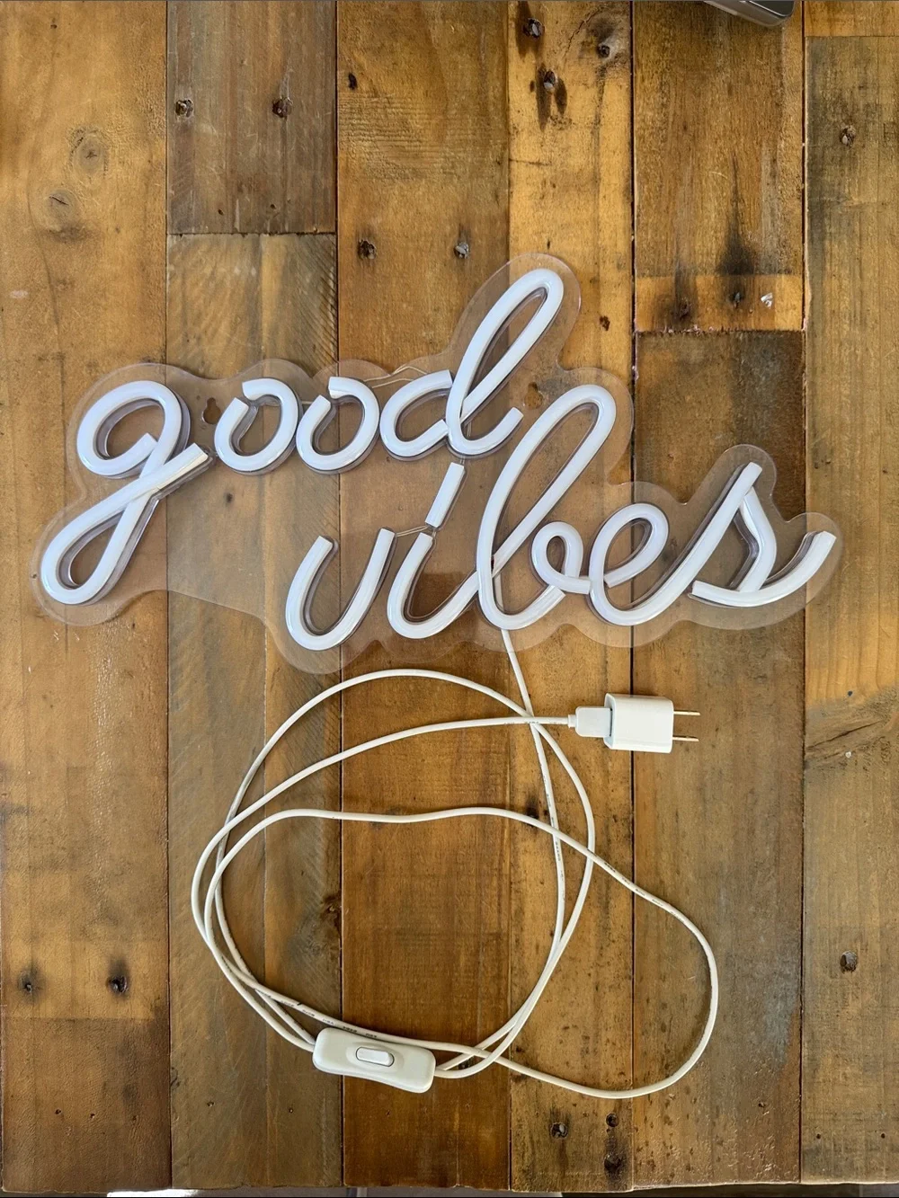 Good Vibes vibrant pink
