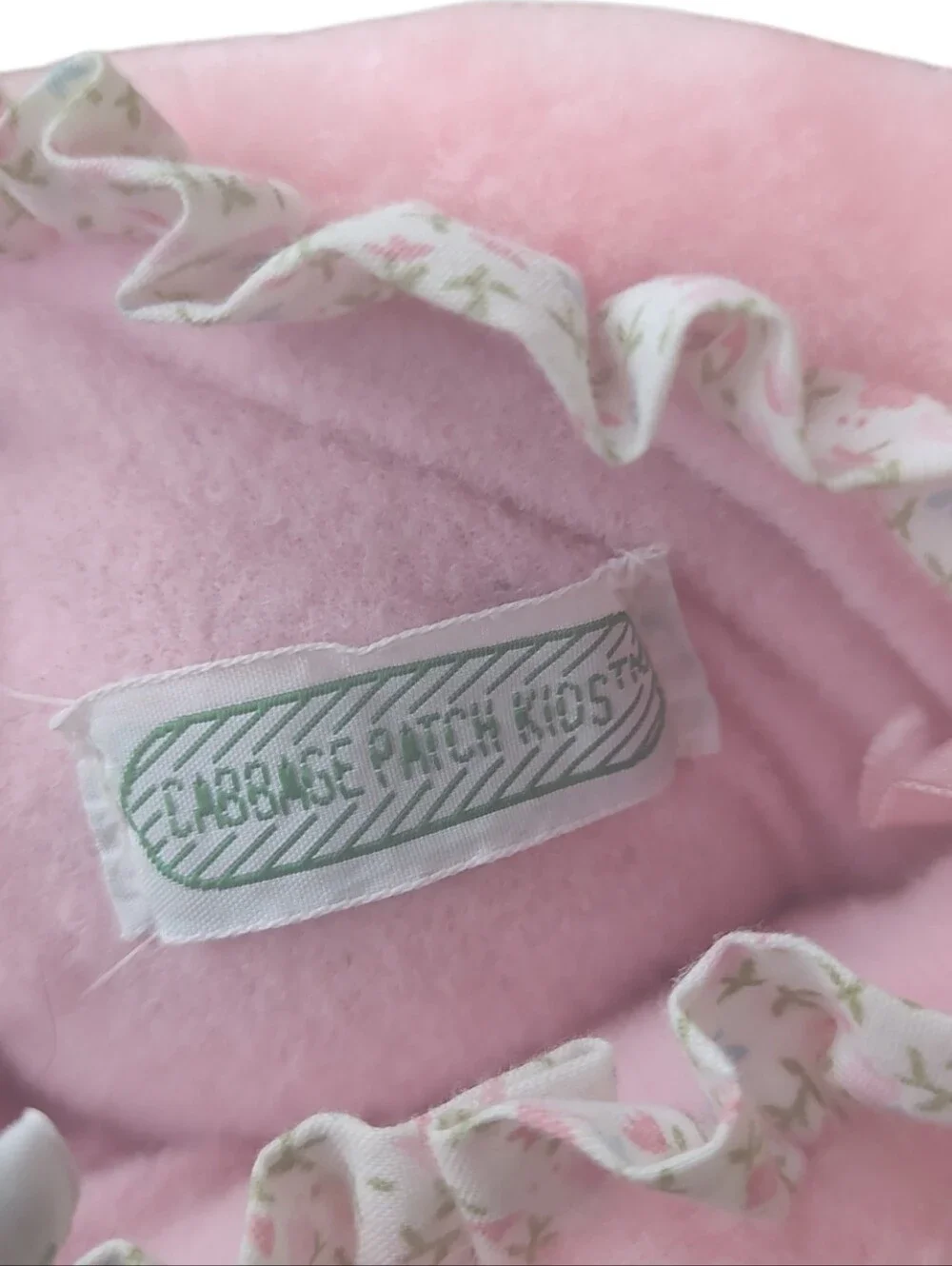 Cabbage Patch Kids ruffled trim playful
