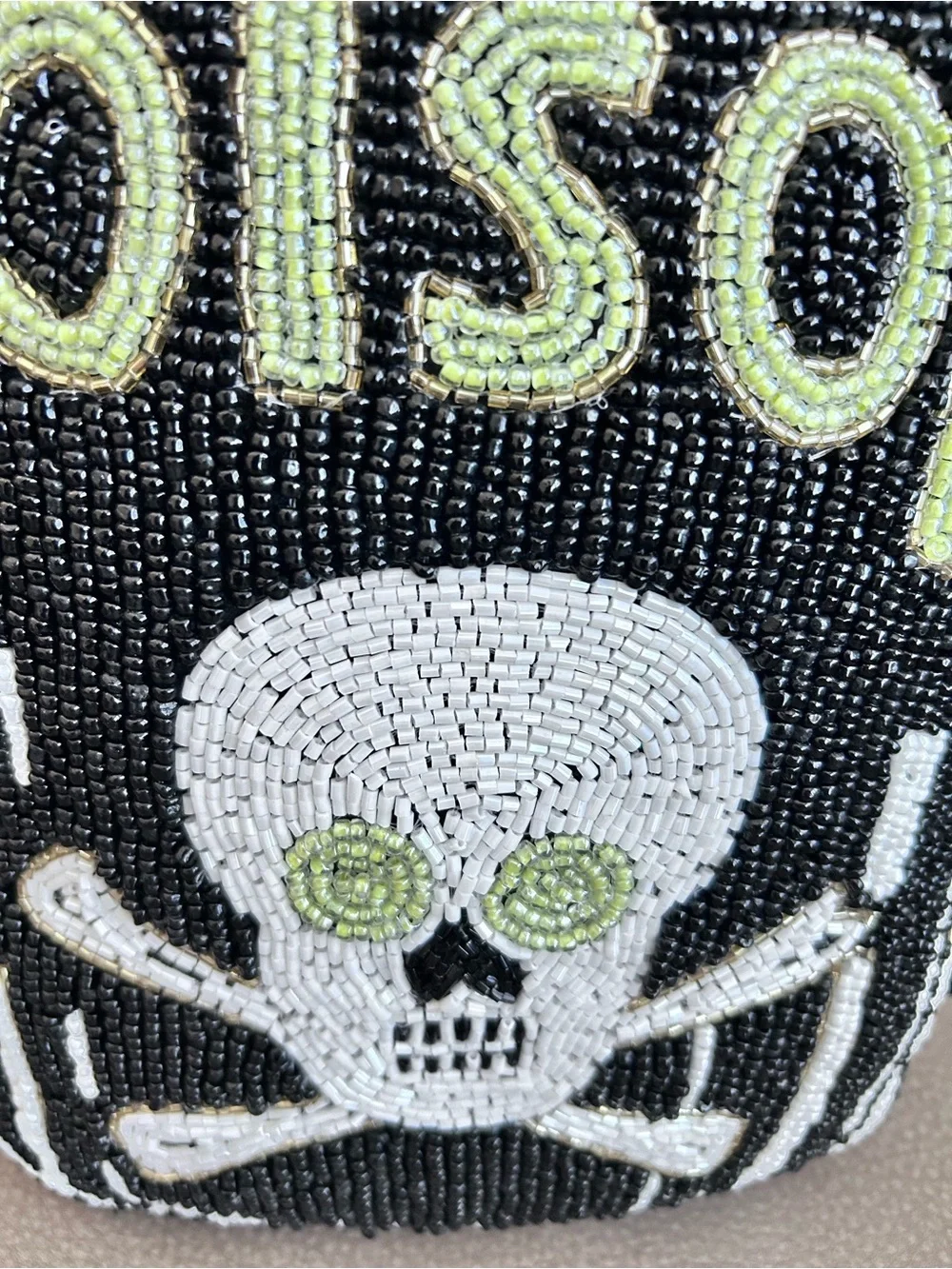 Spooky Night beaded bottle