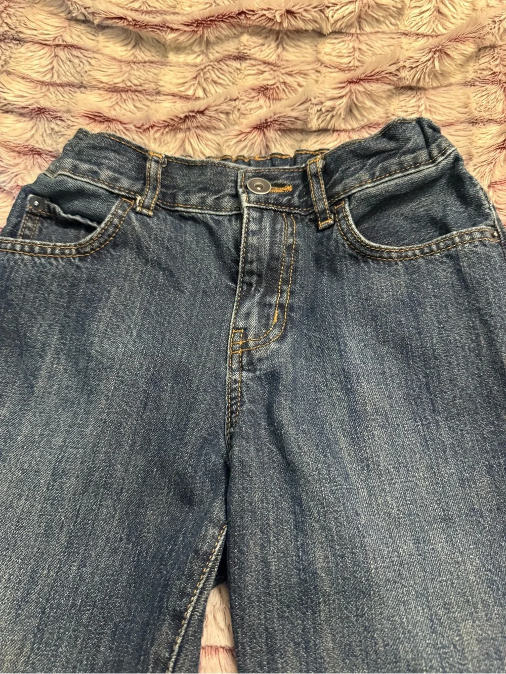 The Children's Place boy’s Dark Blue Bootcut Jeans