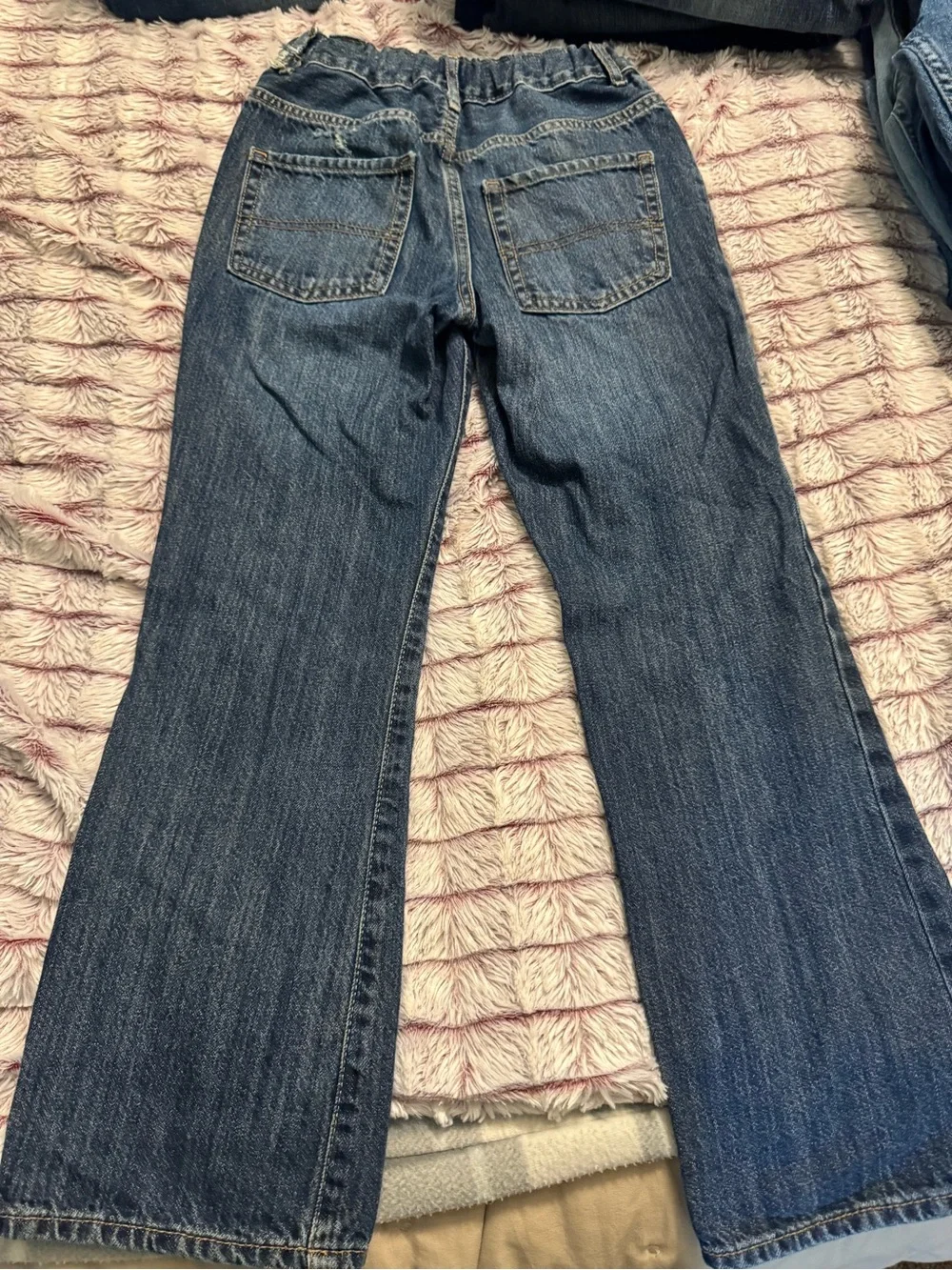 The Children's Place boy’s Dark Blue Bootcut Jeans
