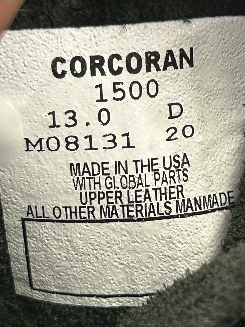 Corcoran 1500 full