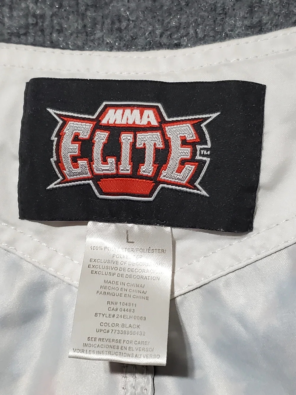 Vintage MMA Elite American Flag Skull Fight Board Shorts Mens L Patriotic USA