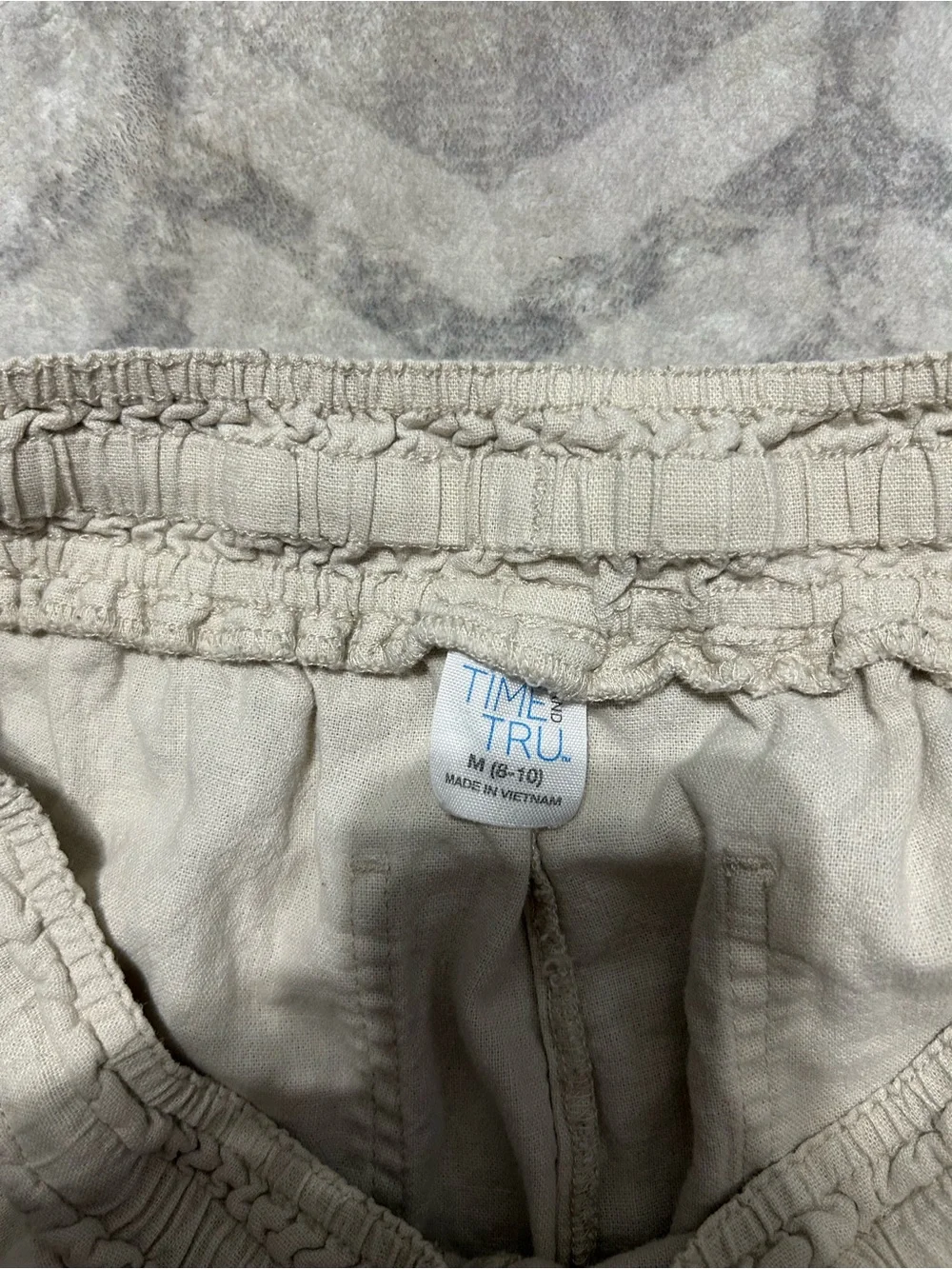 Men's Cream Cargo Pants – Relaxed Fit