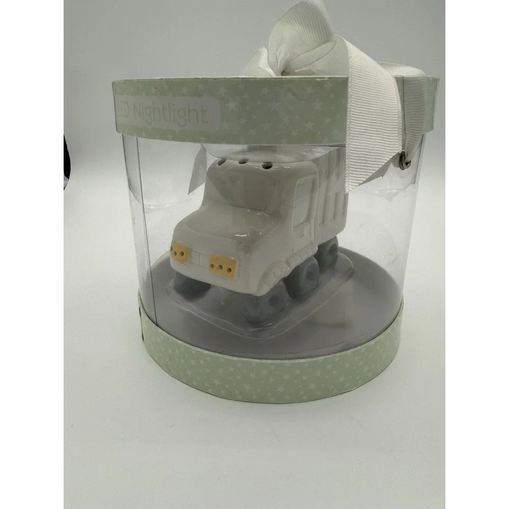 C. R. Gibson Porcelain LED Truck Nightlight New In Package with Box