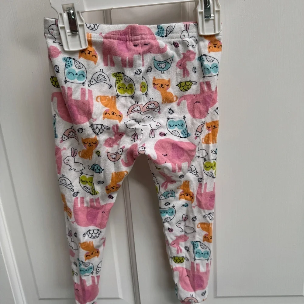 Simple Joys by Carter's 24M Animal Print Pajama Bottoms Pants