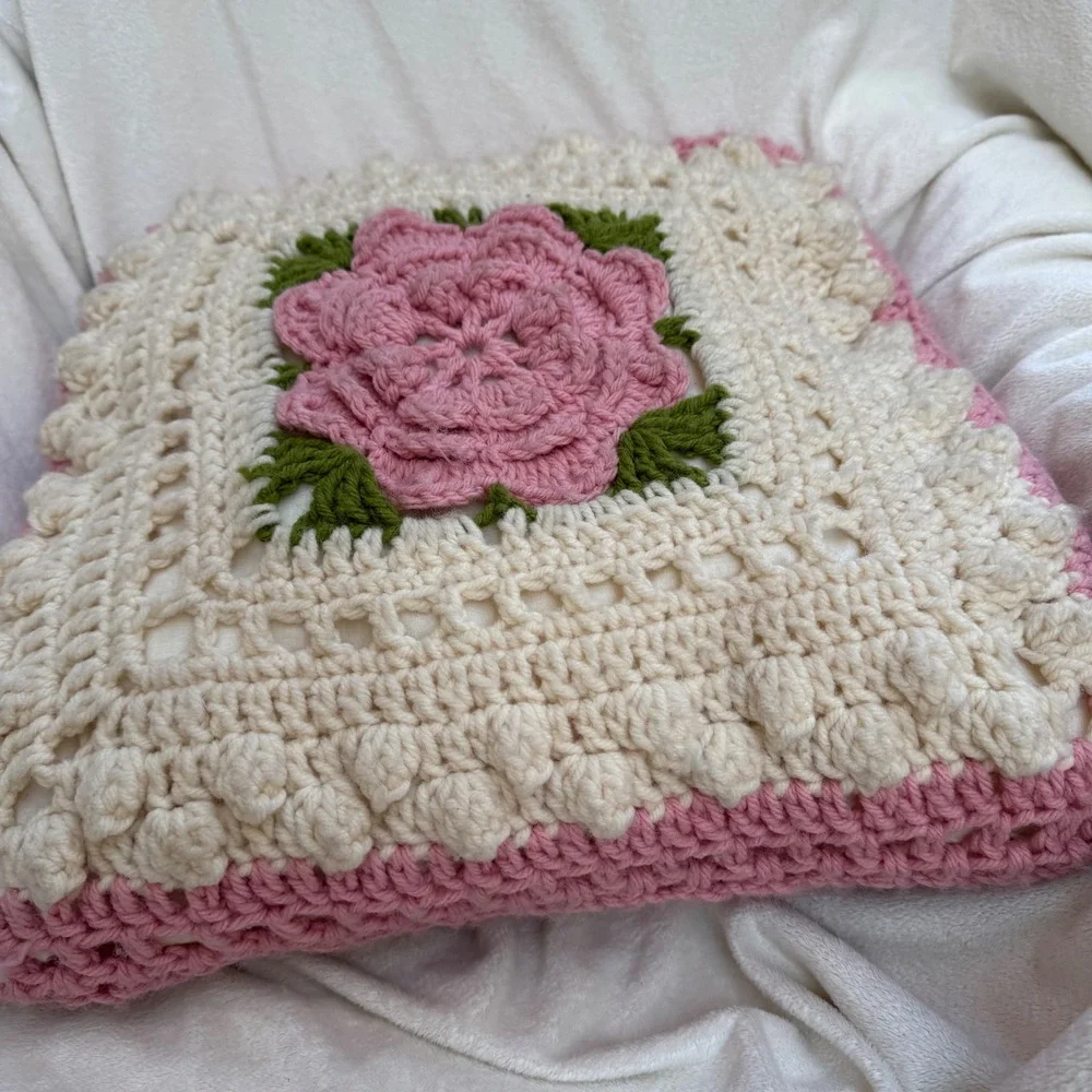Handmade vintage crochet