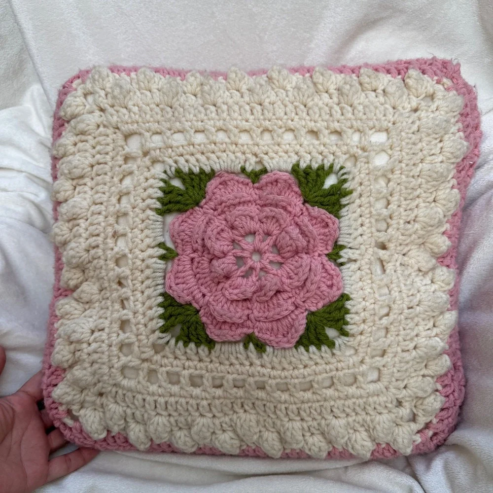Handmade vintage crochet