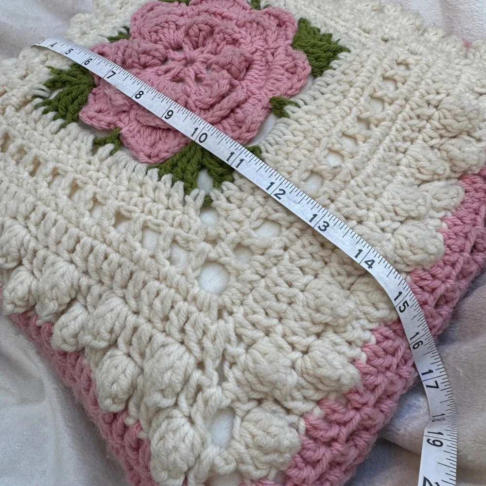 Handmade vintage crochet
