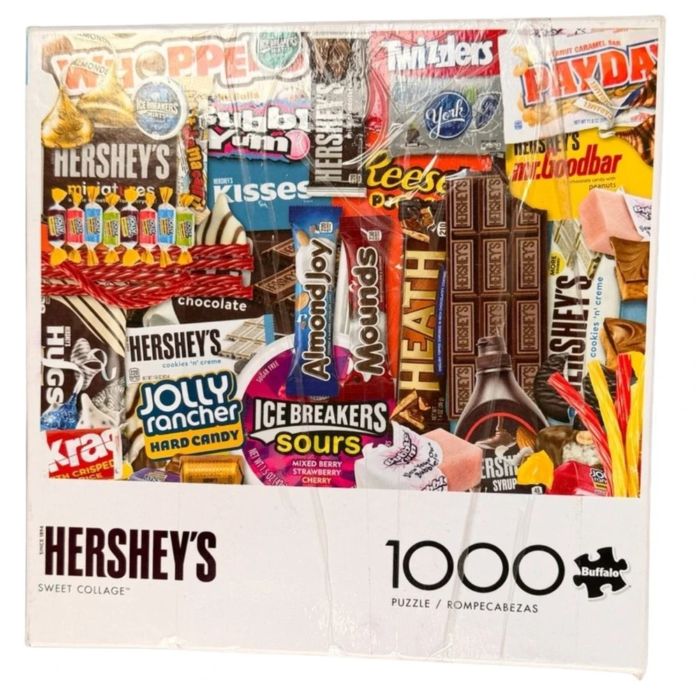 Buffalo Games 1000-Piece Hershey's Sweet‎ Collage Interlocking Jigsaw Puzzle