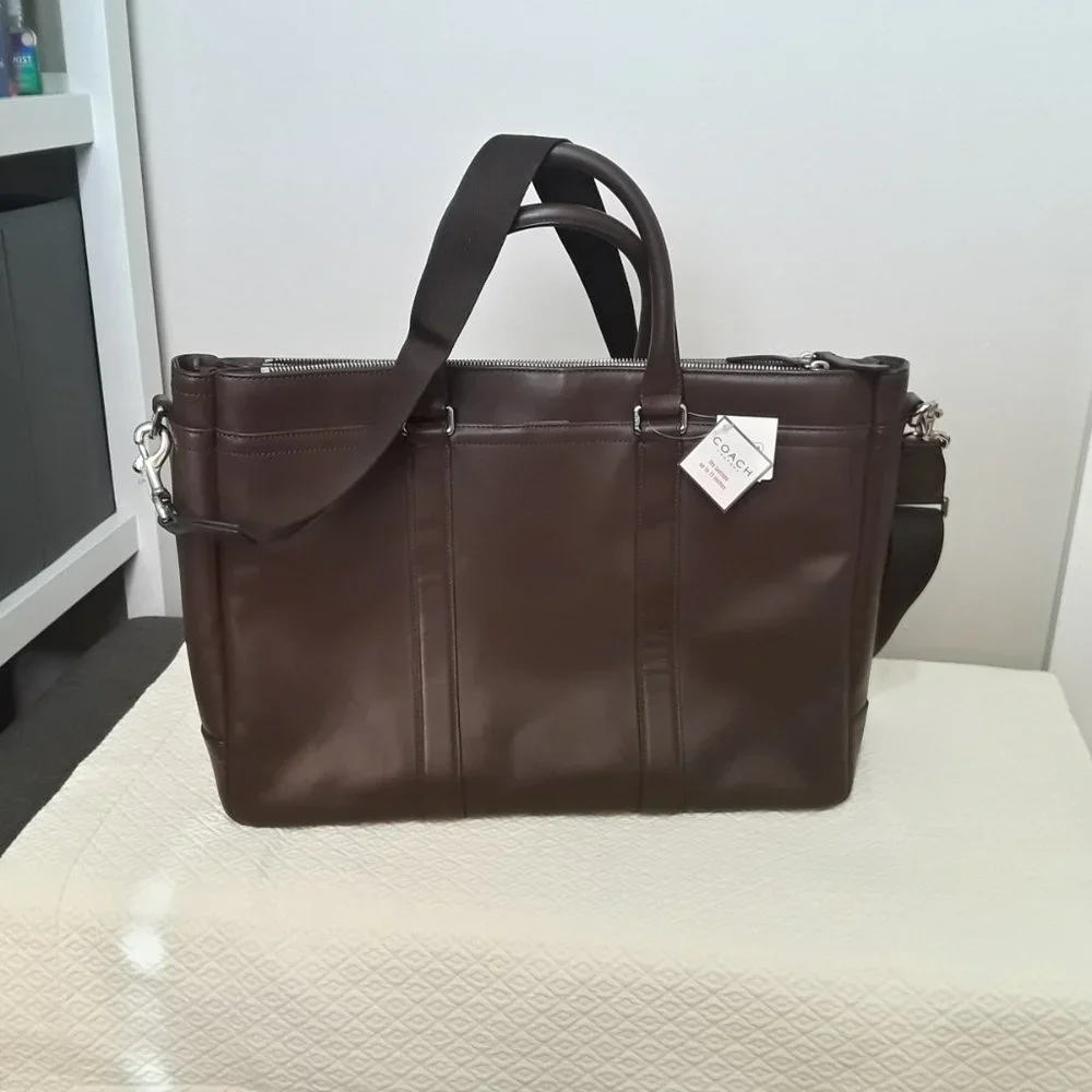 Coach silver multi top