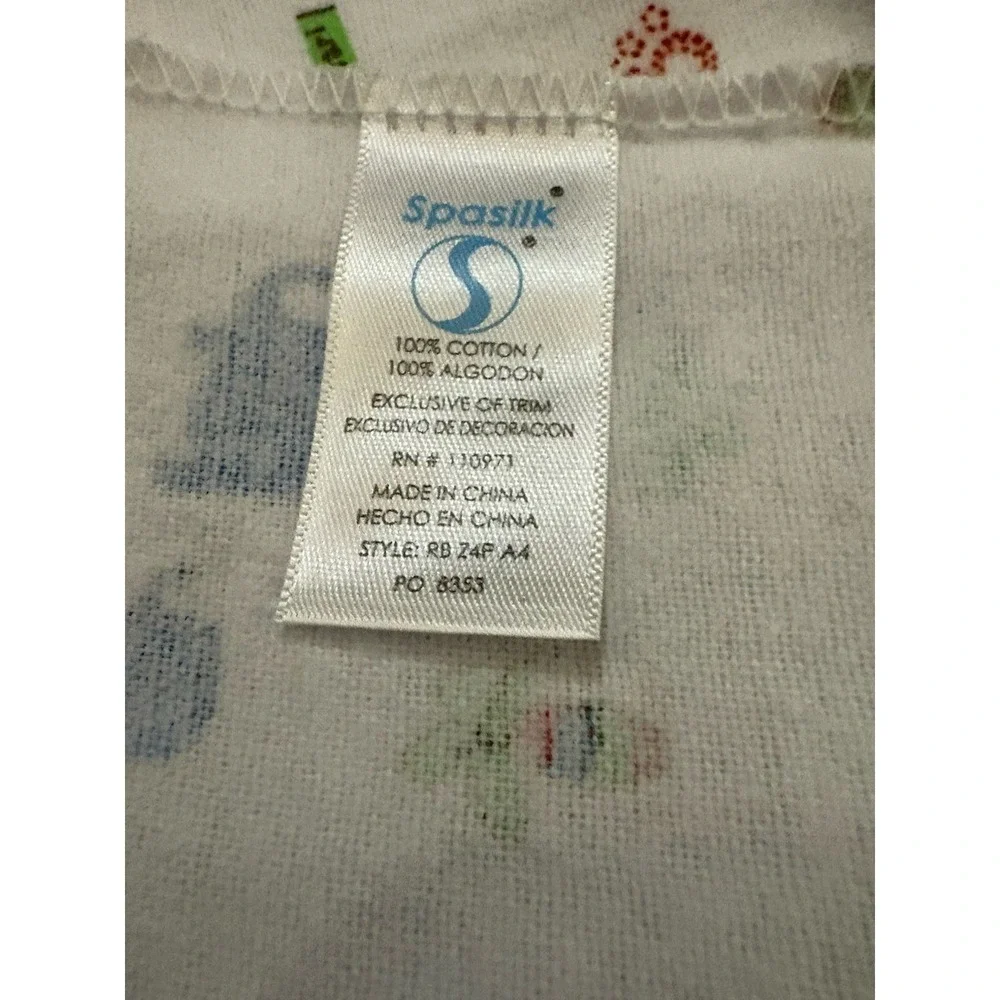 Spasilk baby tags elephant