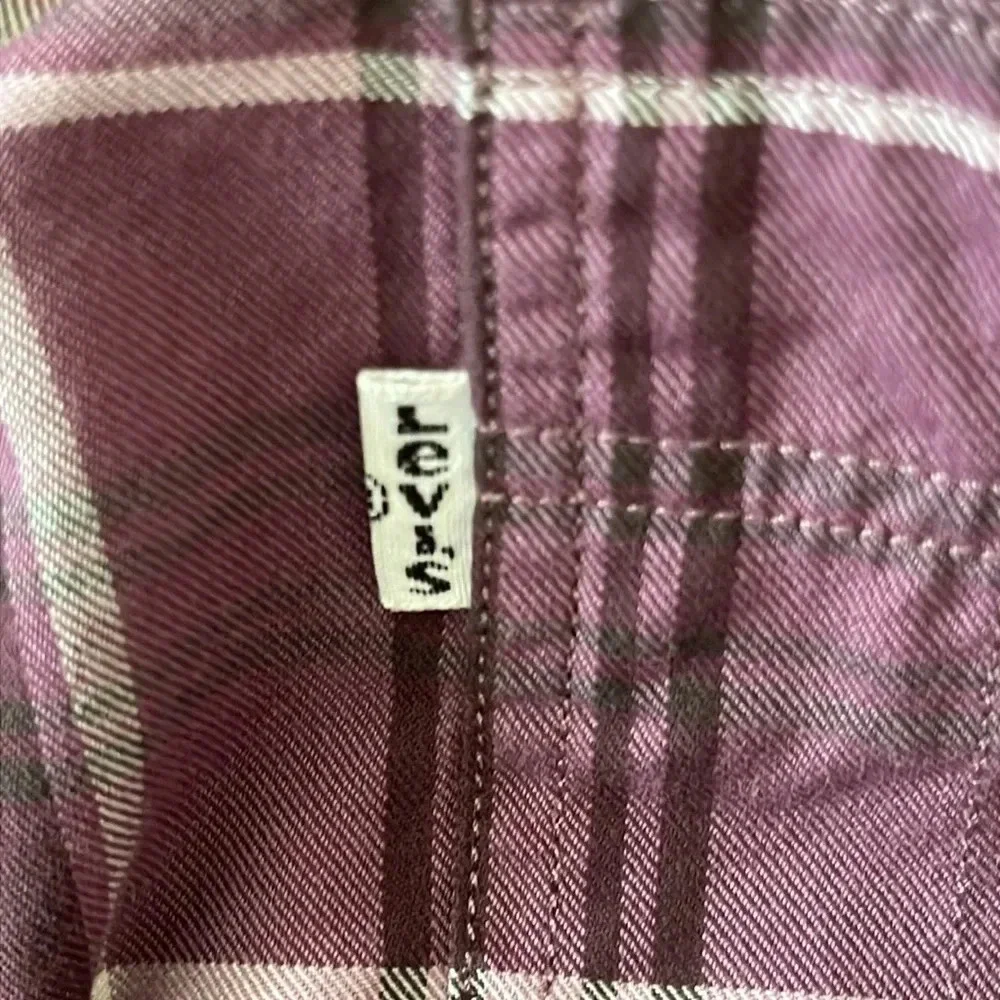 Levi’s Button Up Shirt Plaid Men’s Size XL