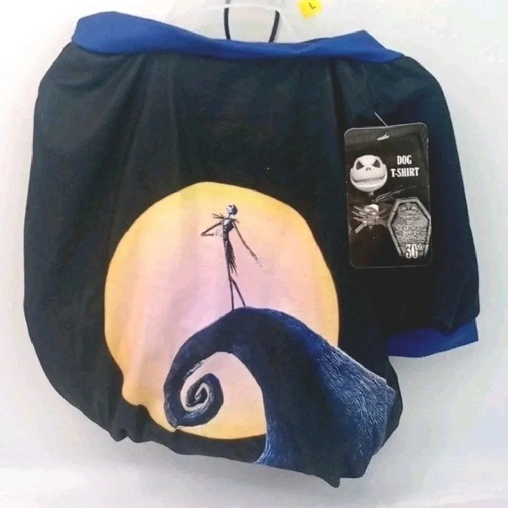 Disney‎ The Nightmare Before Christmas Dog Shirt-Large WT