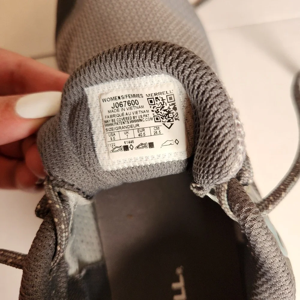 Merrell these drying size