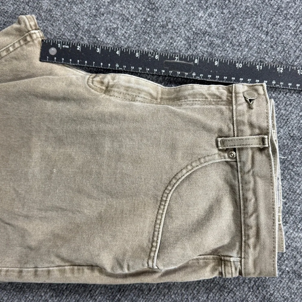 Wrangler Silver Edition Jeans Mens 36 x‎ 26 Tan Khaki Denim Straight Leg Casual
