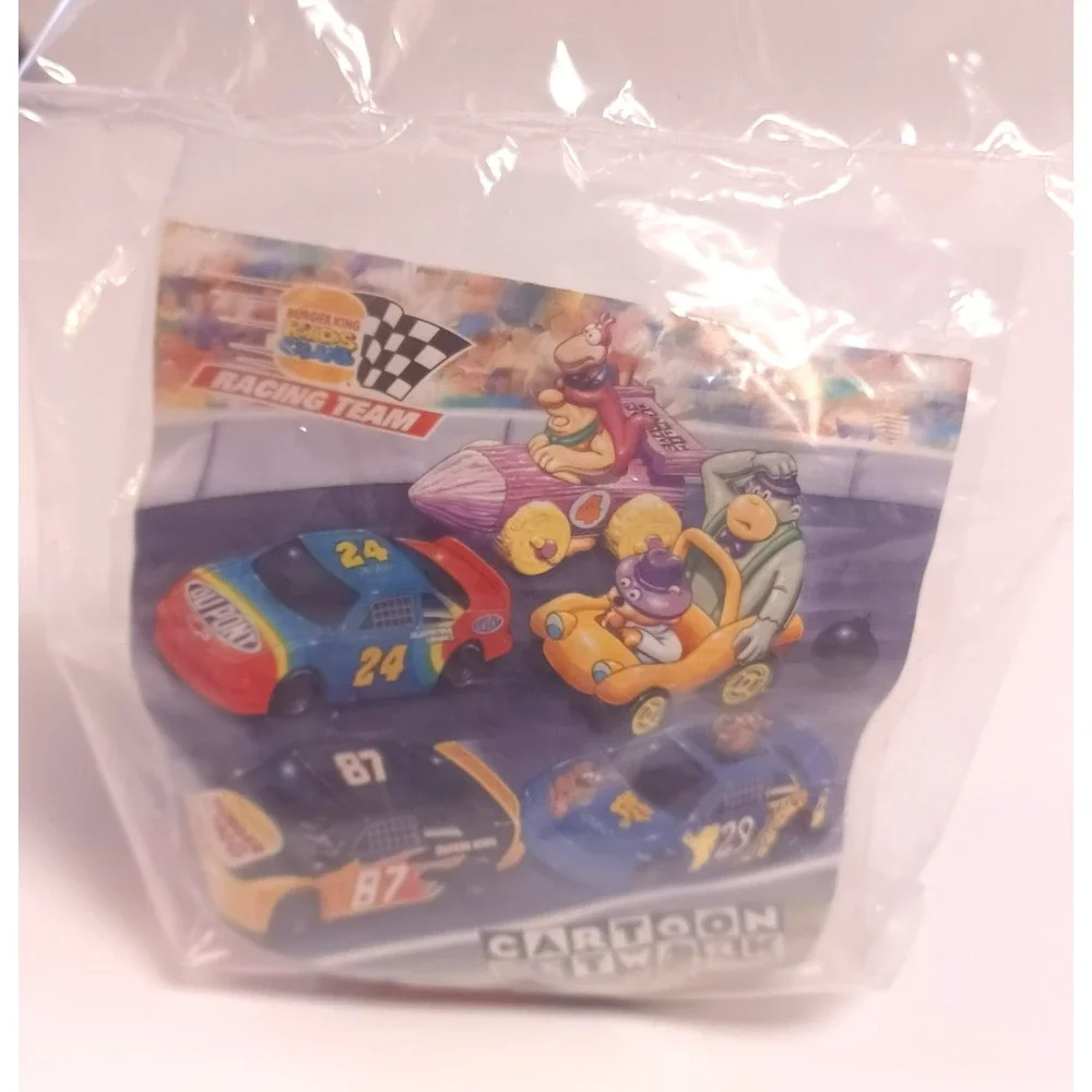 VTG 1997 Burger King Wacky Racing Magilla Gorilla Secret Squirrel Kids Meal Toy