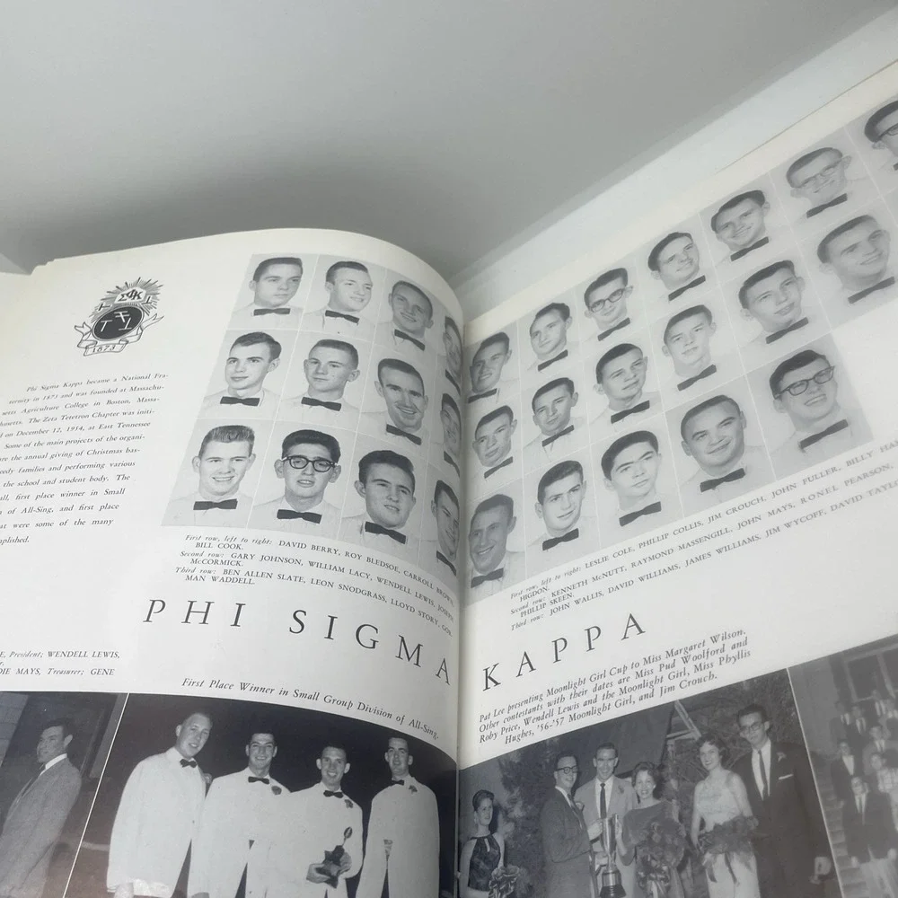 Yearbook Annual East Tennessee‎ State College Johnson City 1958 Buccaneer