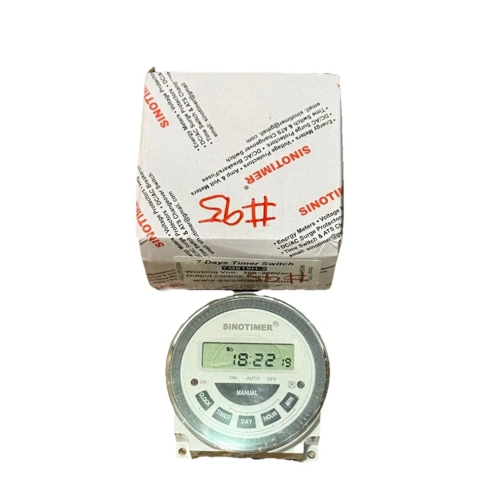 TM-619-3 Multipurpose Programmable Digital Timer 24V New‎ Open Box