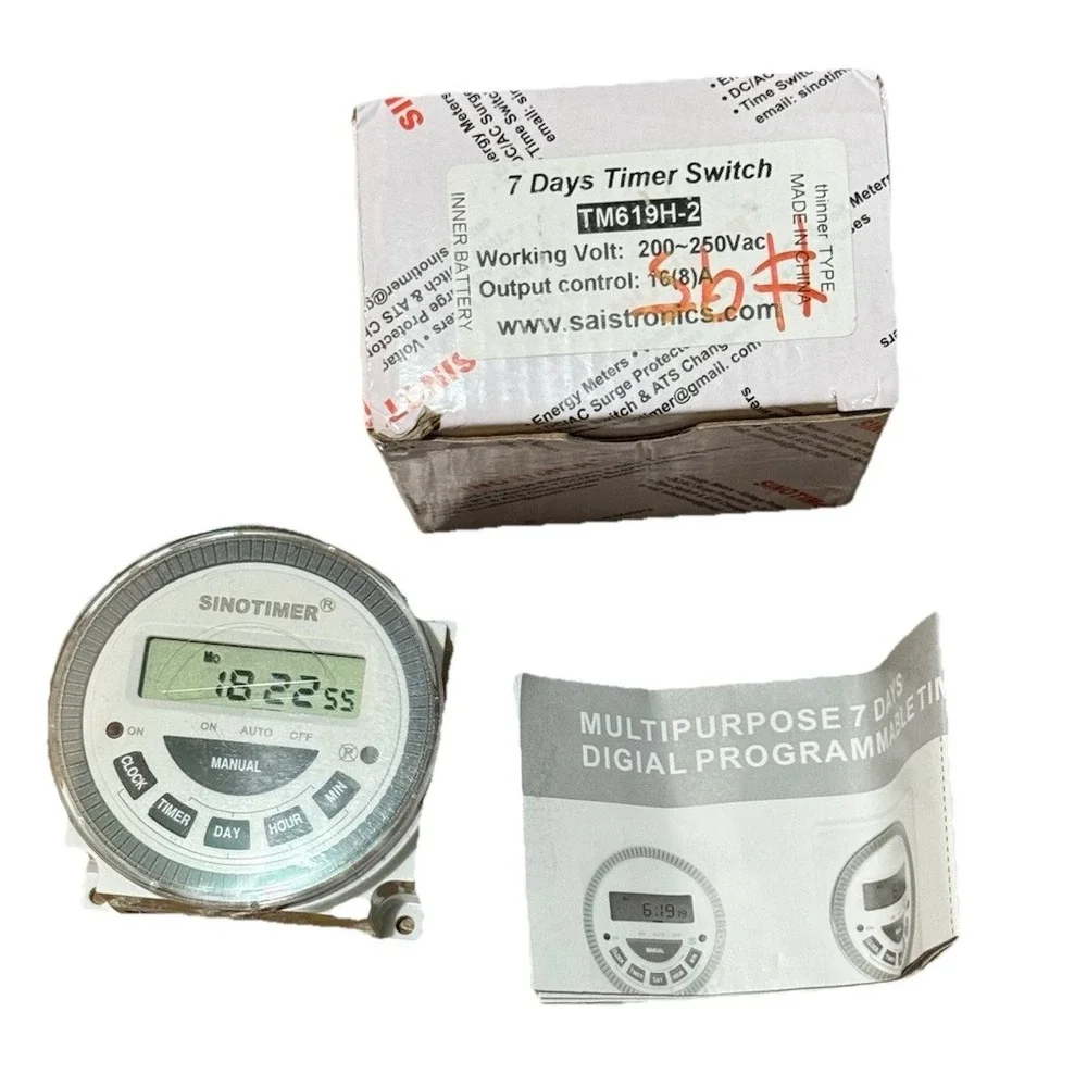TM-619-3 Multipurpose Programmable Digital Timer 24V New‎ Open Box