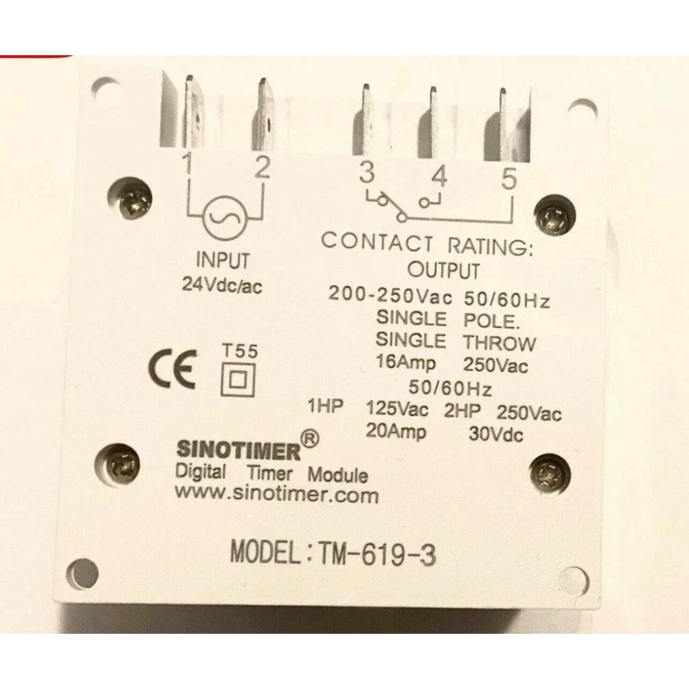TM-619-3 Multipurpose Programmable Digital Timer 24V New‎ Open Box