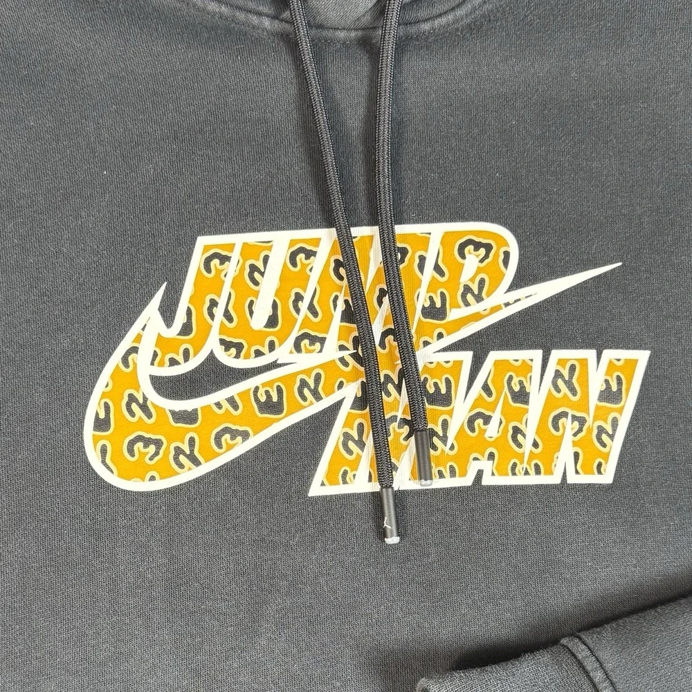 Nike Air Jordan Jumpman Hoodie Mens Large‎ Sweatshirt Cheetah Logo Pullover