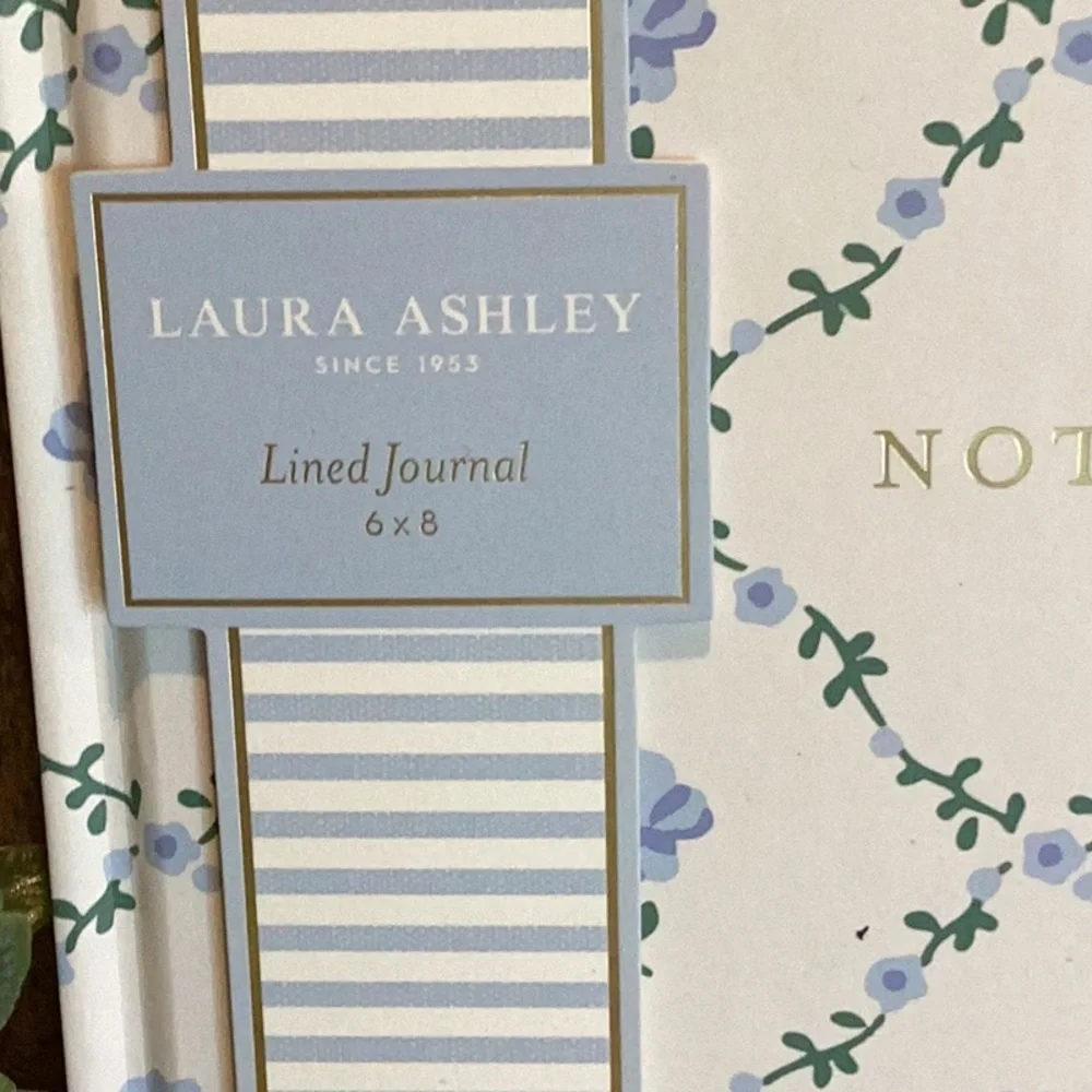 Laura Ashley Blue Floral Lined Journal