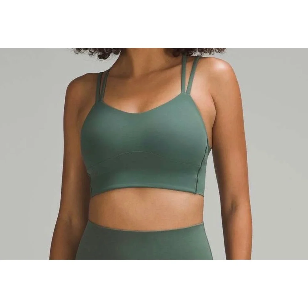 Lululemon Sports Bra Like a cloud Forest Green size B/C