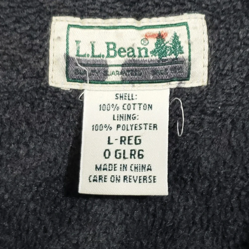 L.L. Bean bean flannel