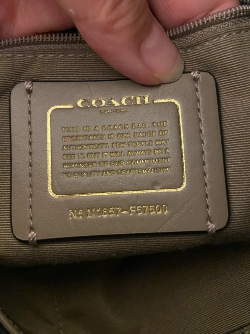 Coach Harley Hobo Geometric Ivory Tri-Color Pebbled Leather Shoulder Bag