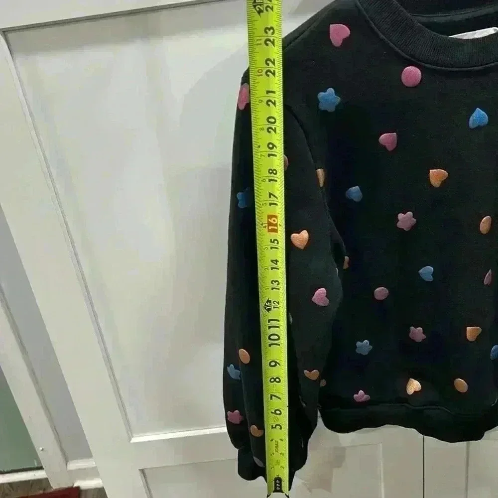 Ban.do You’re a Gem Balloon Sleeve Sweatshirt size girls Large.