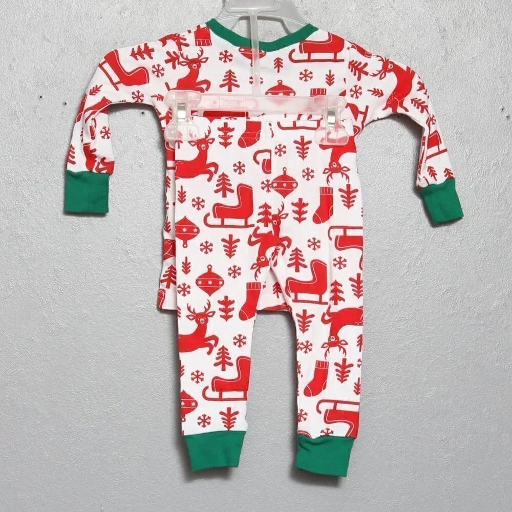 Carter’s Christmas Holiday winter season cotton pajamas unisex