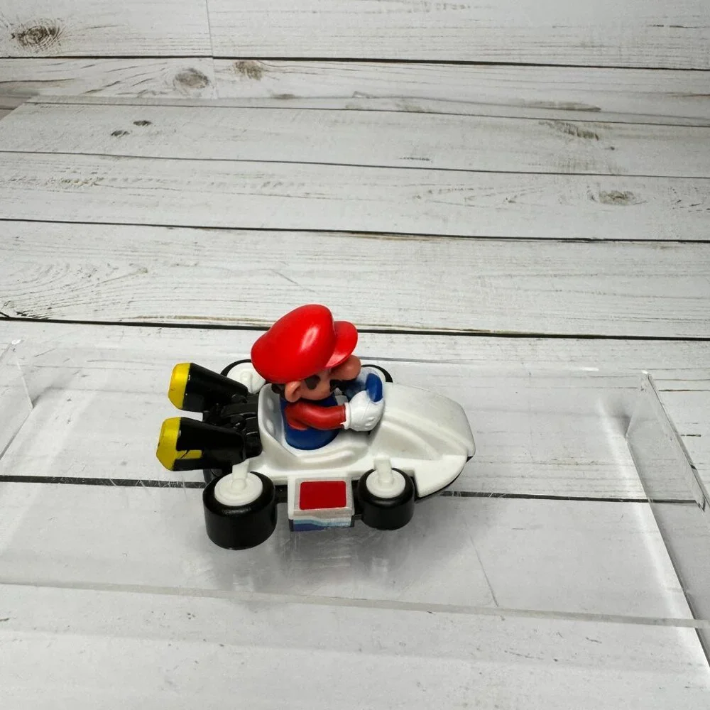 Mario & Luigi Kart Pull Back Cars Nintendo‎ McDonald's Happy Meal Toys Vintage
