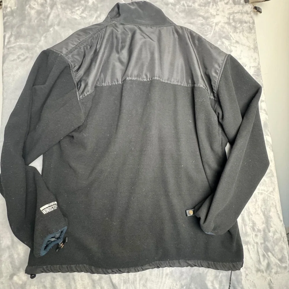 The North Face Summit Series Windstopper Fleece Jacket Mens XXL Black Full Zip
