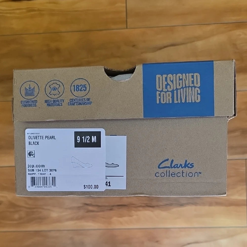 Clarks lasting support wear