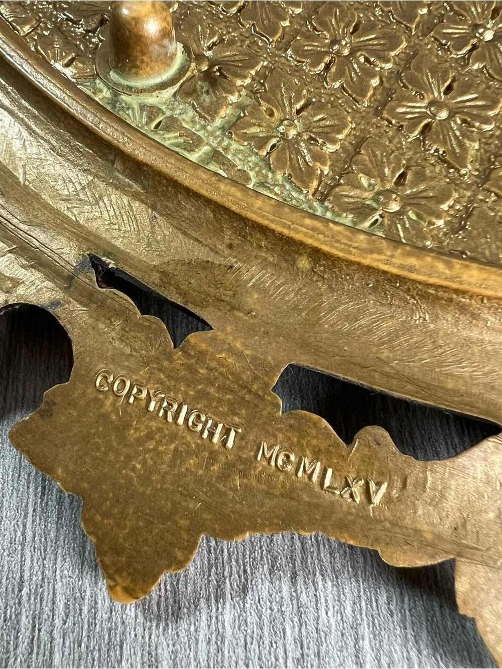 Vintage homco mirror