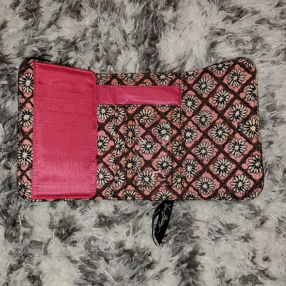 Vera Bradley Mocha Rouge Wallet