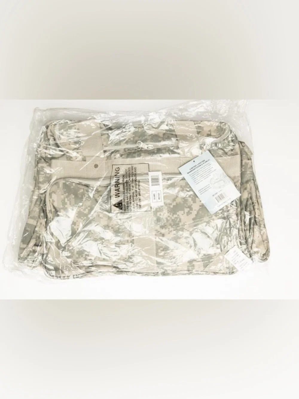 Everest ACU Digital Camouflage Tactical Duffel Bag w/ Shoulder Strap