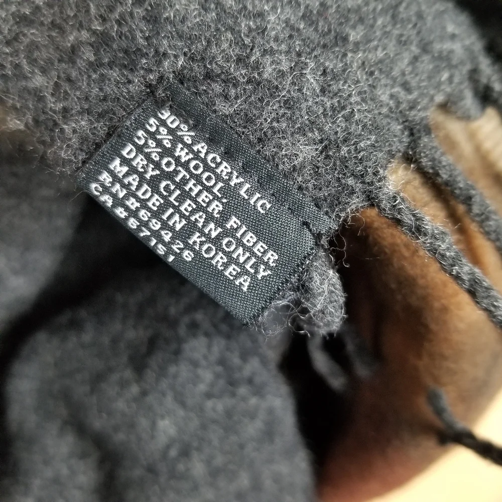 Wilsons fringe brown scarf