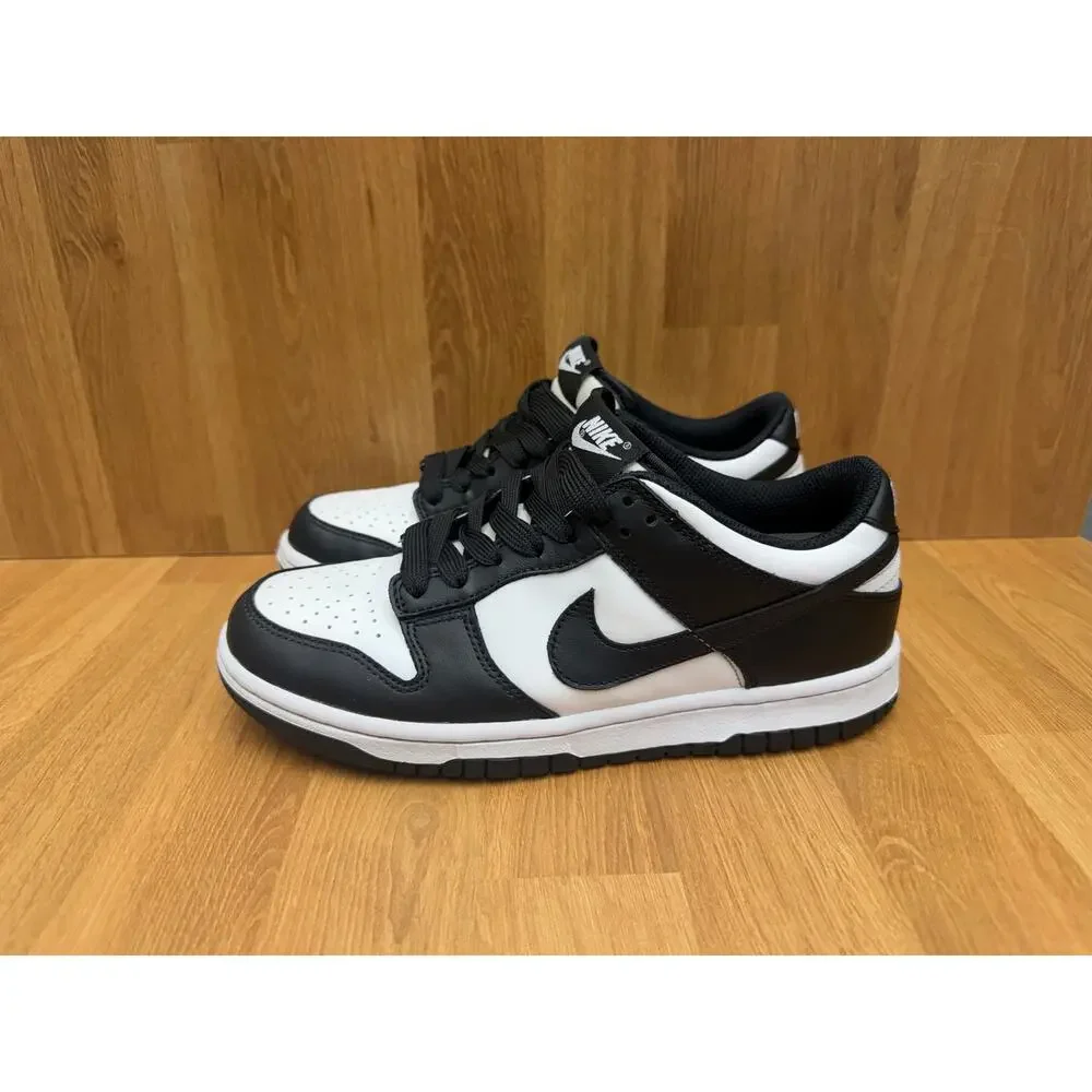 Nike Dunk Low Black White Youth Size 5Y Sneakers